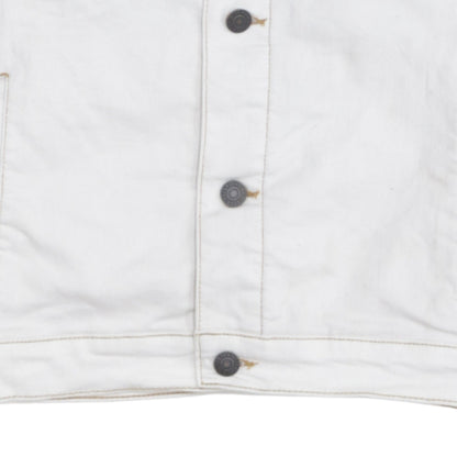Boys UK Size 14 Years Levi's White Basic Jacket