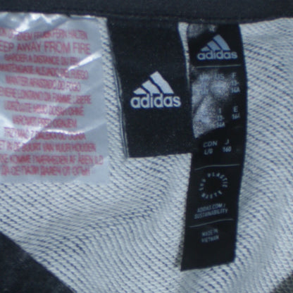 Boys UK Size 13-14 Years adidas Black Pullover Hoodie
