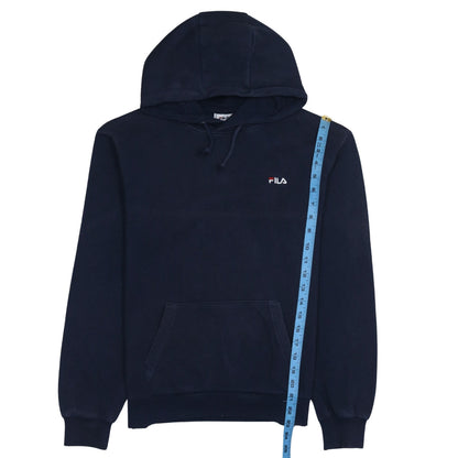 Mens UK Size M FILA Blue Pullover Hoodie