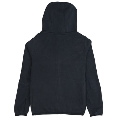 Nike Boys Black Full Zip Hoodie Sweatshirt L 147-158cm Hooded Fleece