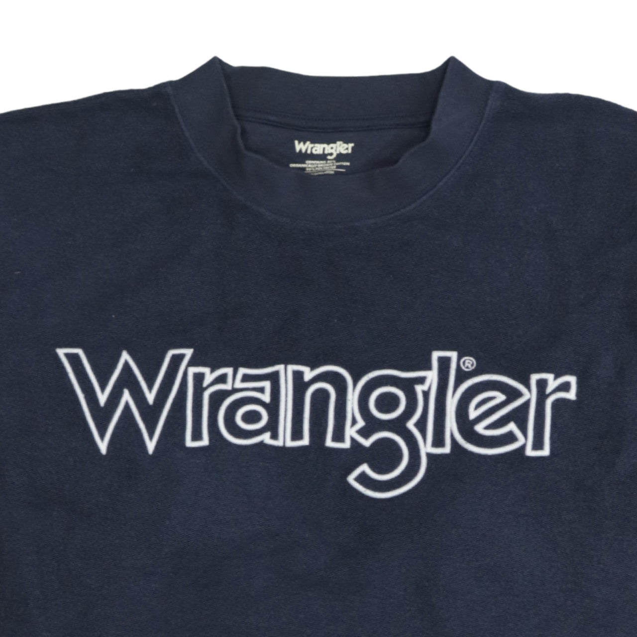 Mens UK Size M Wrangler Blue Pullover Sweatshirt