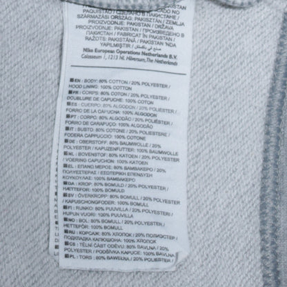 Mens UK Size S Nike Grey Pullover Hoodie