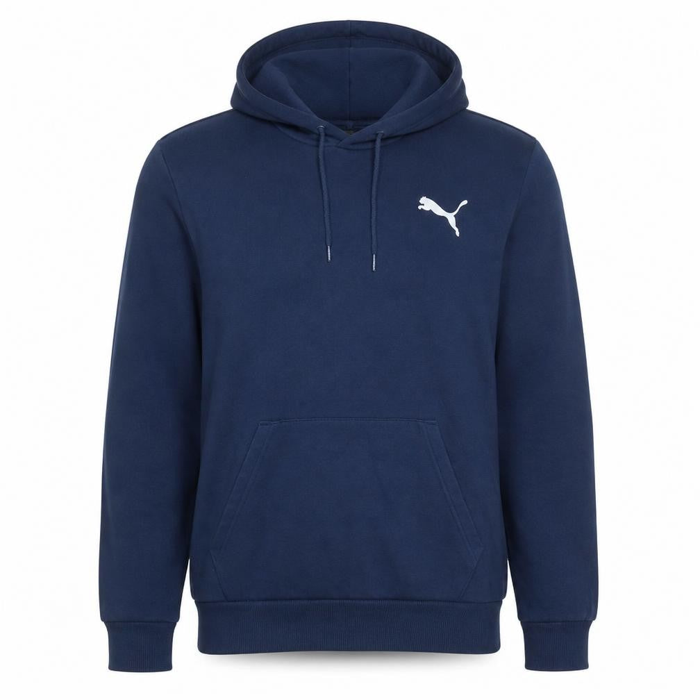 Mens UK Size S PUMA Blue Pullover Hoodie