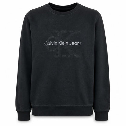 Mens UK Size XL Calvin Klein Jeans Black Pullover Sweatshirt