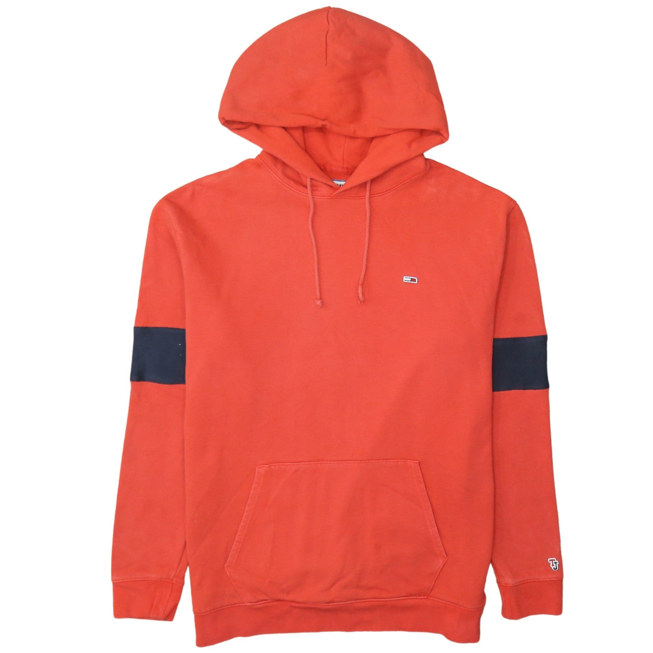 Mens UK Size XL Tommy Jeans Red Pullover Hoodie
