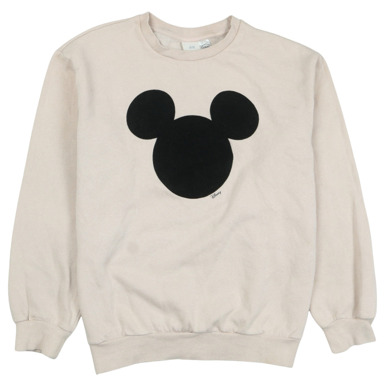 Womens UK Size S H&M Beige Pullover Sweatshirt
