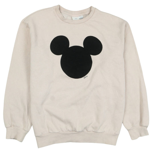 Womens UK Size S H&M Beige Pullover Sweatshirt