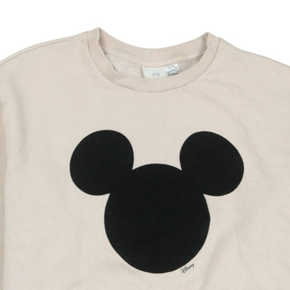 Womens UK Size S H&M Beige Pullover Sweatshirt