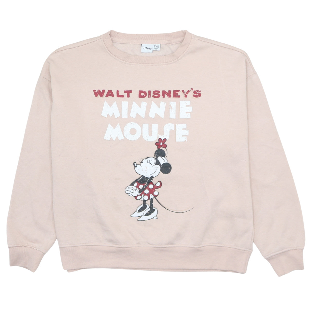 Womens UK Size M Disney Beige Pullover Sweatshirt