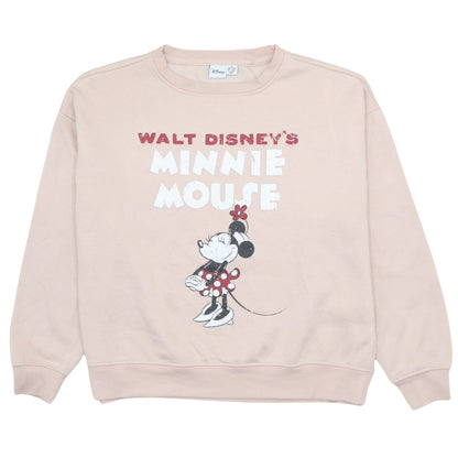 Womens UK Size M Disney Beige Pullover Sweatshirt