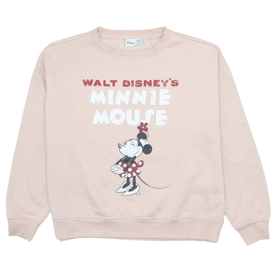 Womens UK Size M Disney Beige Pullover Sweatshirt