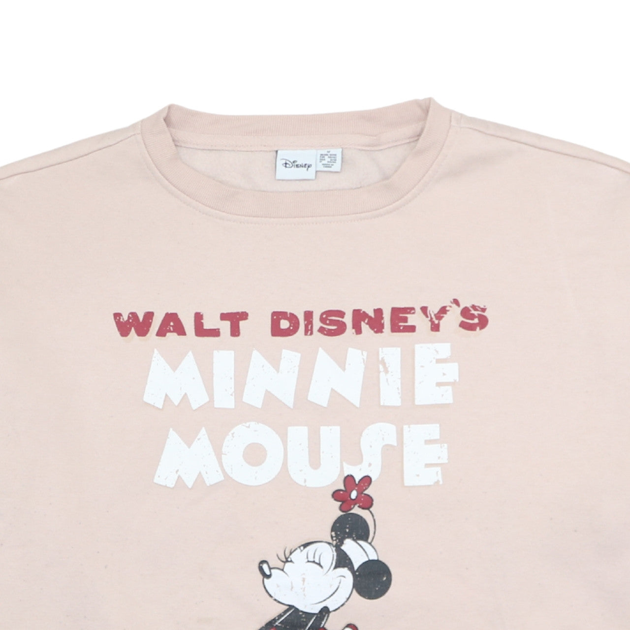 Womens UK Size M Disney Beige Pullover Sweatshirt