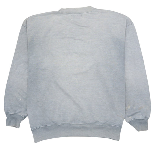 Mens UK Size L Lee Grey Pullover Sweatshirt