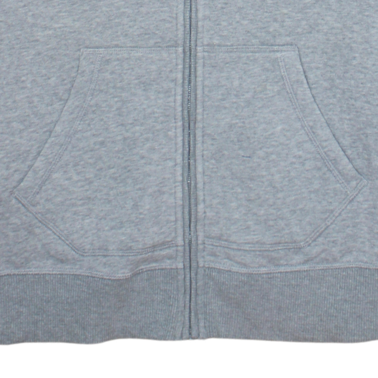 Womens UK Size 12 adidas Grey Full Zip Hoodie