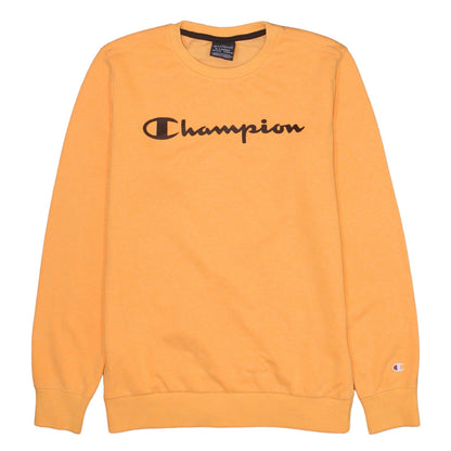 Champion Boys Orange Crew Neck Pullover Sweatshirt 13-14 Years