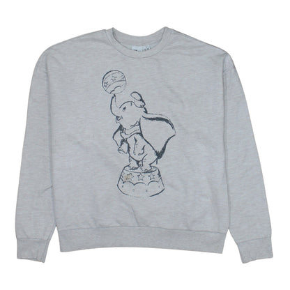 Womens UK Size S Disney Grey Pullover Sweatshirt
