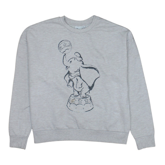 Womens UK Size S Disney Grey Pullover Sweatshirt