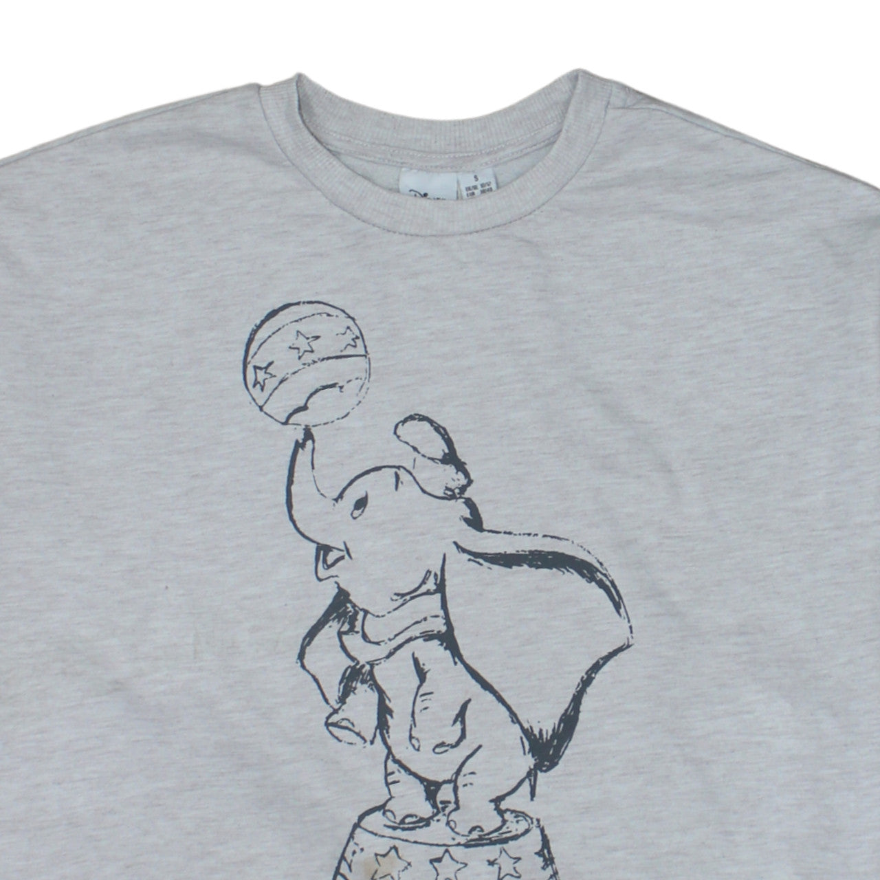 Womens UK Size S Disney Grey Pullover Sweatshirt