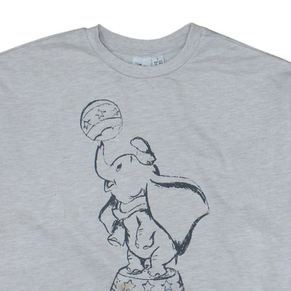 Womens UK Size S Disney Grey Pullover Sweatshirt