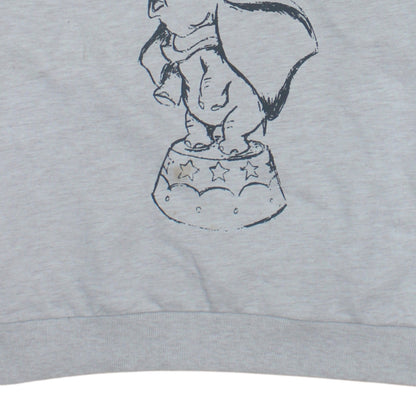 Womens UK Size S Disney Grey Pullover Sweatshirt