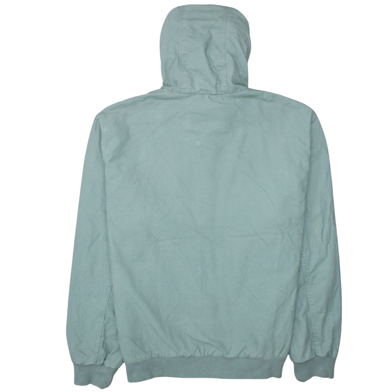 Mens UK Size L Pull & Bear Green Windbreaker Coat