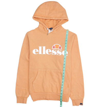 Womens UK Size 10 ellesse Orange Pullover Hoodie