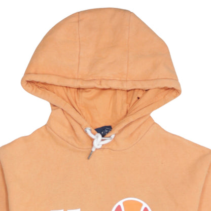 Womens UK Size 10 ellesse Orange Pullover Hoodie