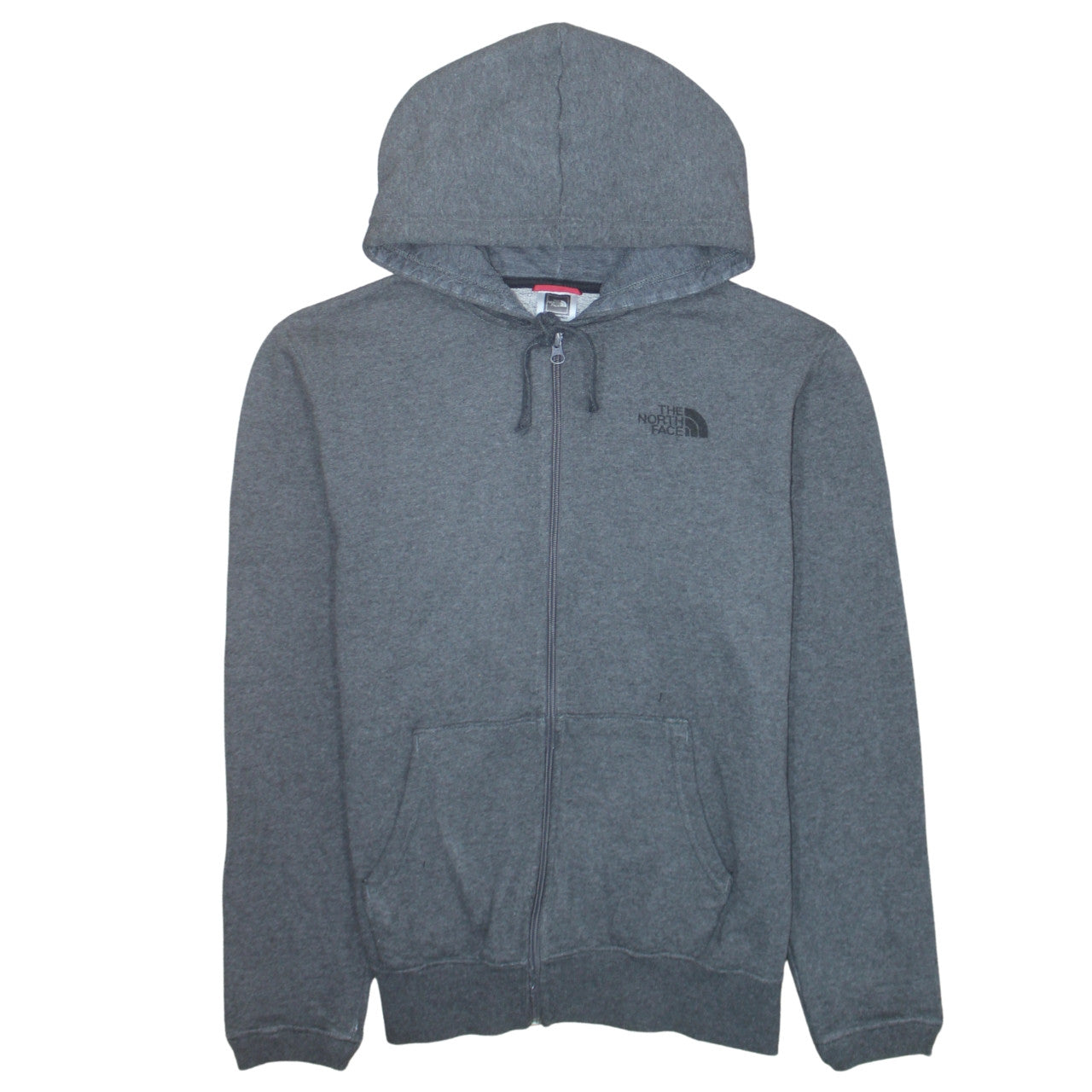 Mens UK Size S The North Face Grey Full Zip Hoodie