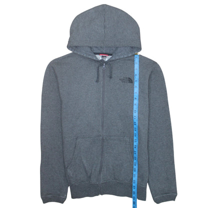 Mens UK Size S The North Face Grey Full Zip Hoodie