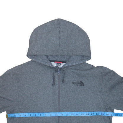 Mens UK Size S The North Face Grey Full Zip Hoodie