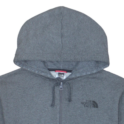Mens UK Size S The North Face Grey Full Zip Hoodie
