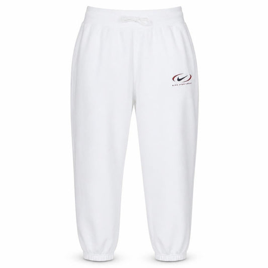 Nike Men's White XL Sweatpants Fleece Regular Fit Activewear Trousers