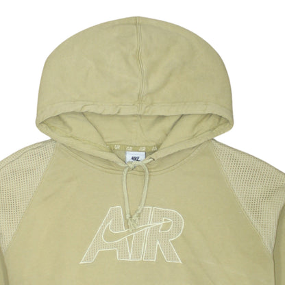 Mens UK Size M Nike Beige Pullover Hoodie
