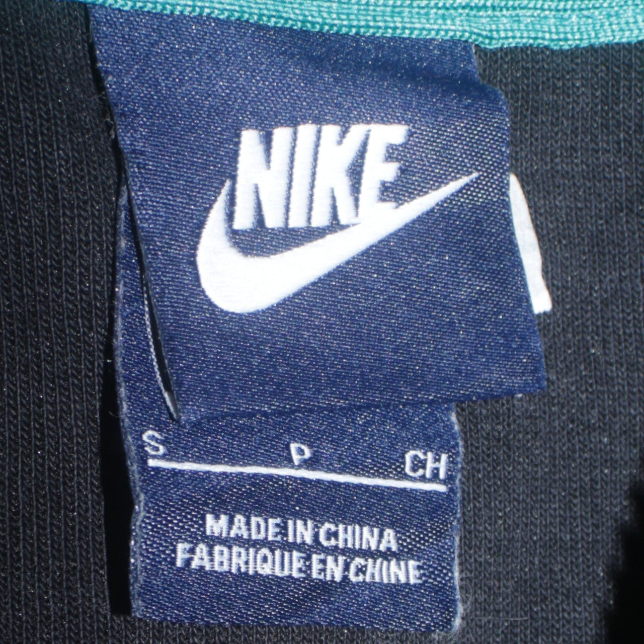Mens UK Size S Nike Green Full Zip Hoodie