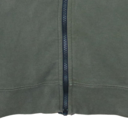 Mens UK Size S Nike Green Full Zip Hoodie
