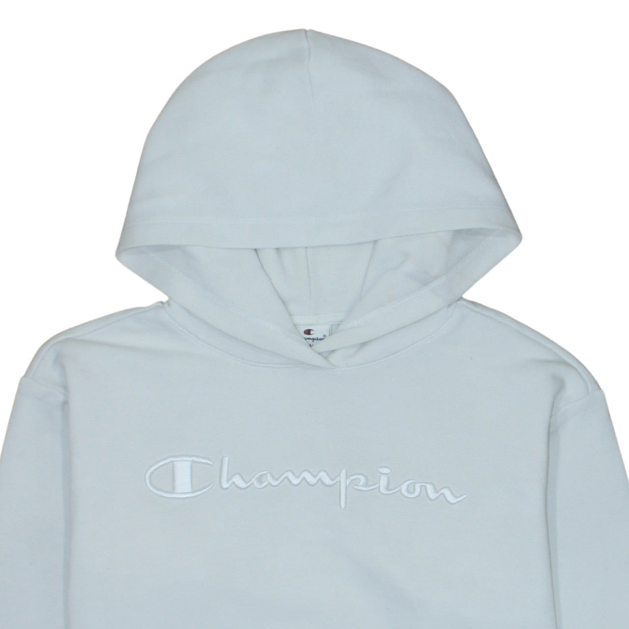 Mens UK Size S Champion White Pullover Hoodie