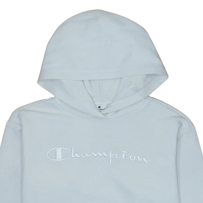 Mens UK Size S Champion White Pullover Hoodie
