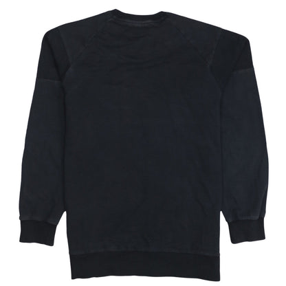 Mens UK Size M adidas Black Pullover Sweatshirt