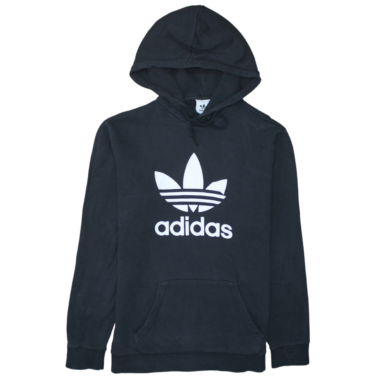 Mens UK Size M adidas Black Pullover Hoodie