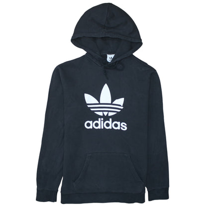 Mens UK Size M adidas Black Pullover Hoodie