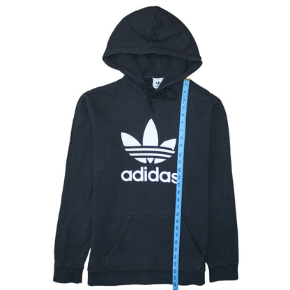 Mens UK Size M adidas Black Pullover Hoodie