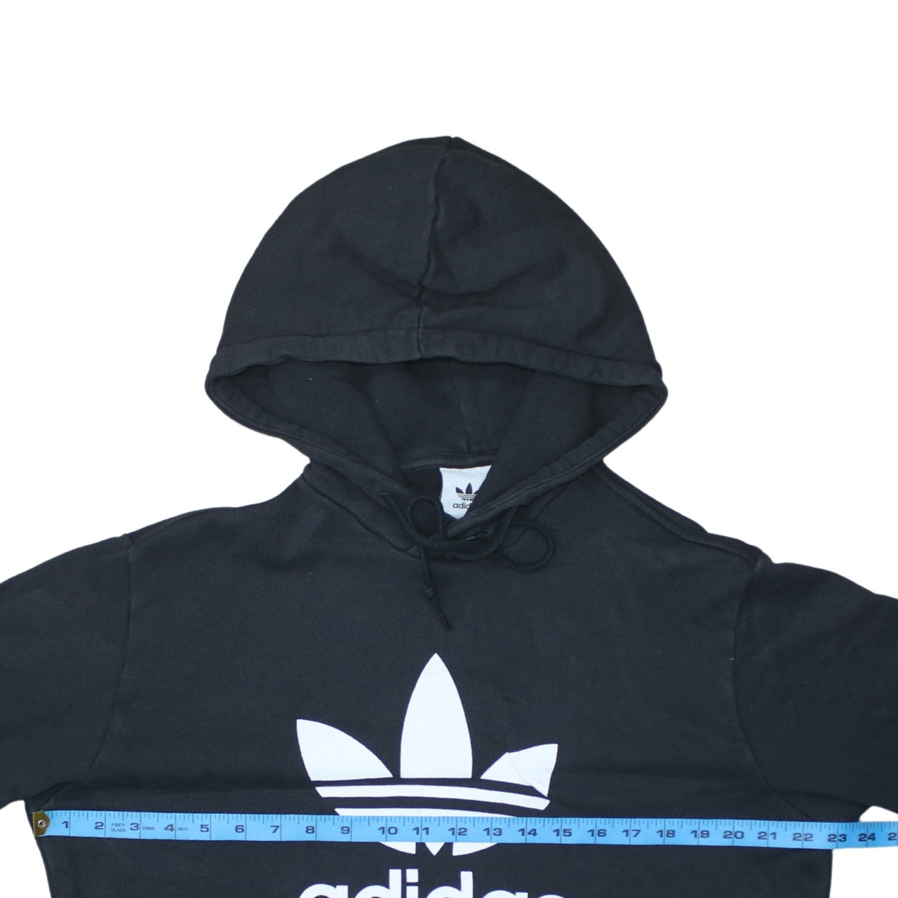 Mens UK Size M adidas Black Pullover Hoodie