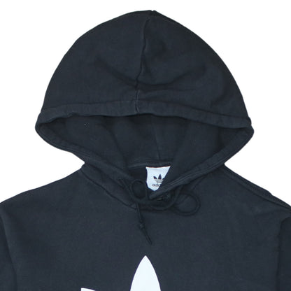 Mens UK Size M adidas Black Pullover Hoodie