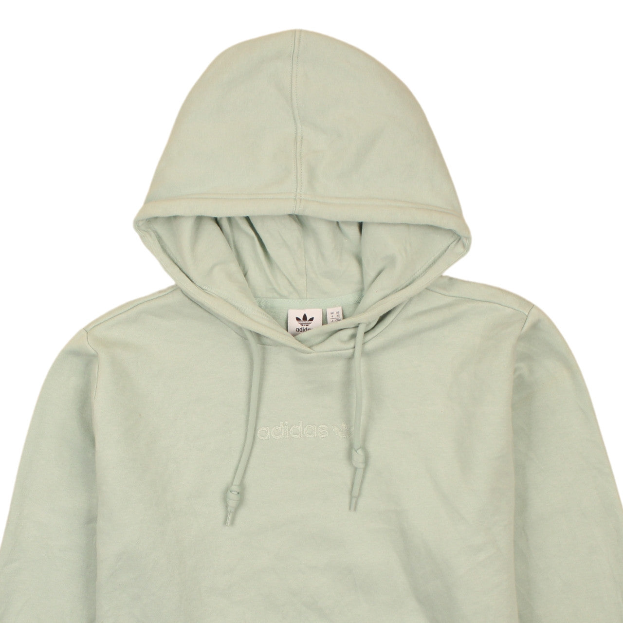 Womens UK Size XS adidas Green Pullover Hoodie