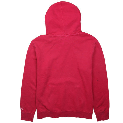 Womens UK Size 16 PUMA Red Pullover Hoodie