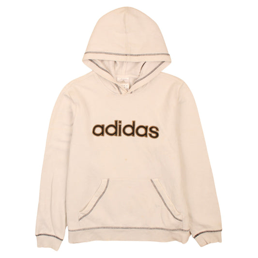 Mens UK Size S adidas Beige Pullover Hoodie