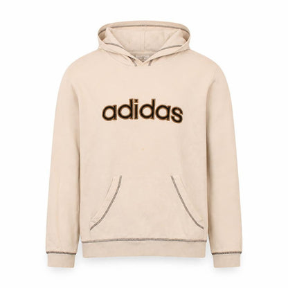 Mens UK Size S adidas Beige Pullover Hoodie
