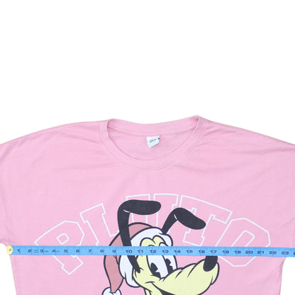 Teens UK Size 10-12 Disney Pink Pullover Sweatshirt