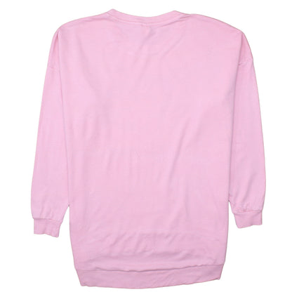 Teens UK Size 10-12 Disney Pink Pullover Sweatshirt