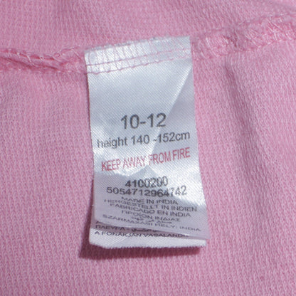 Teens UK Size 10-12 Disney Pink Pullover Sweatshirt